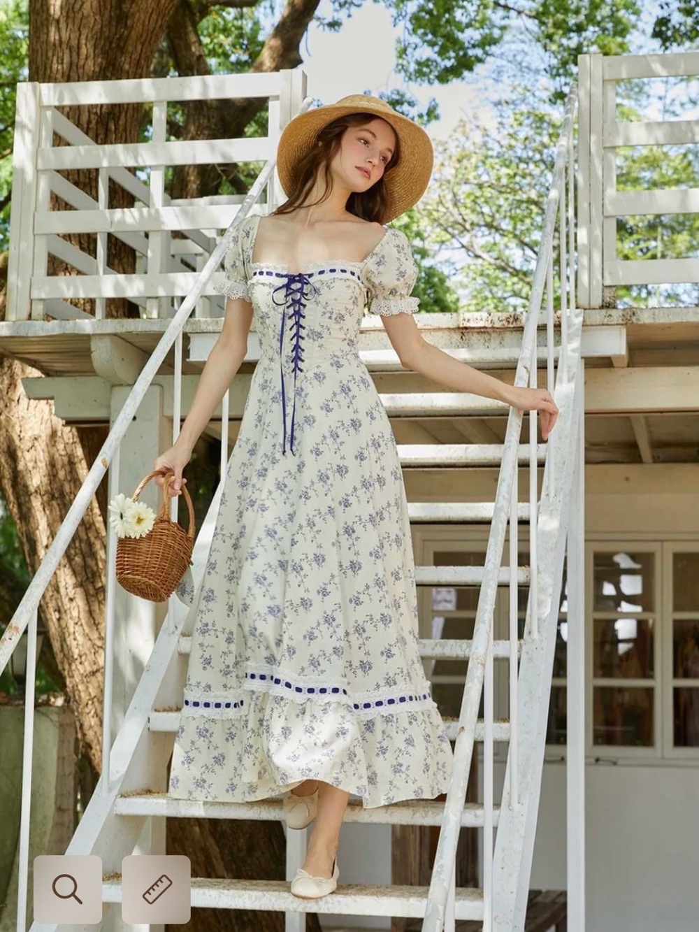 LaceMade Pete Volubilis Corset Dress
